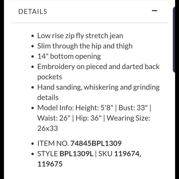 🆕️ BKE BUCKLE Stella skinny Jeans mattison - Picture 3 of 8